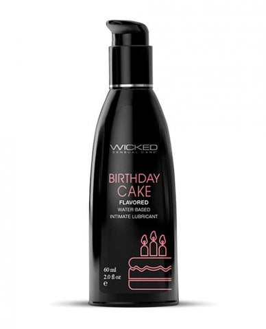 Wicked Water Based Lubricant - 2 oz Birthday Cake