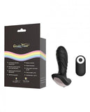 Gender Fluid Buzz Anal Vibe With Remote - Black