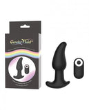 Gender Fluid Twirler Anal Vibe With Remote - Black