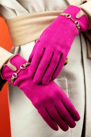 Kylie Gloves - Fuchsia