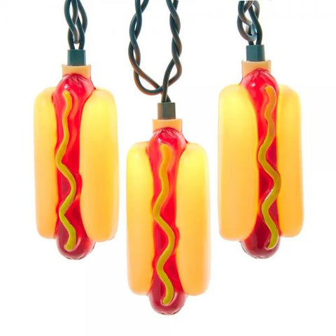 UL 10-Light Hot Dog Light Set