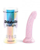 Love to Love Curved Suction Cup Dildolls Starlight - Pink