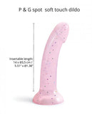 Love to Love Curved Suction Cup Dildolls Starlight - Pink