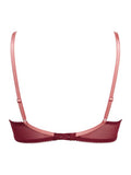 Superboost Lace Plunge Bra - Cranberry/Raspberry Sorbet -