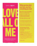 Simply Sexy Pheromone Perfume - Love All Of Me 0.3oz