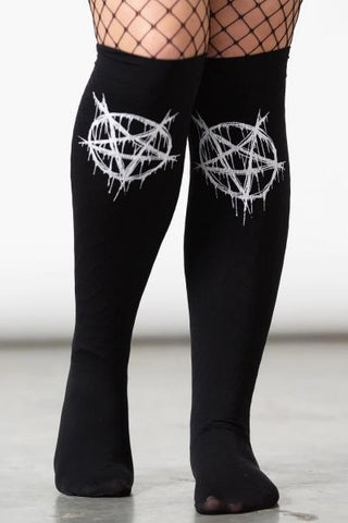 Penta Blood Stockings - Black - One Size