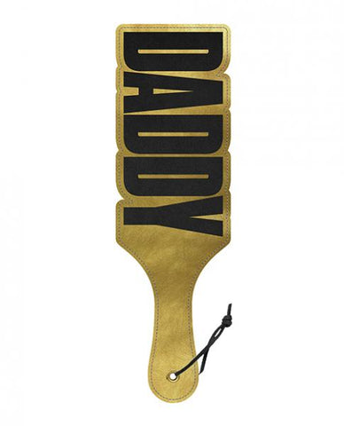 Wood Rocket Daddy Paddle - Black/Gold