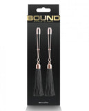 Bound T1 Nipple Clamps - Black