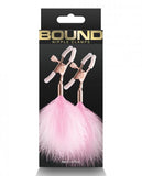 Bound F1 Nipple Clamps - Pink