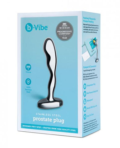 B-Vibe Stainless Steel Prostate Plug