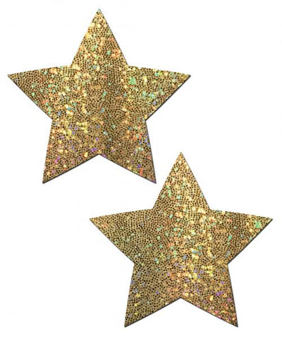 Pastease Glitter Star - Gold O/S