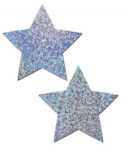 Pastease Glitter Star - Silver O/S