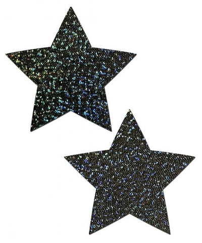 Pastease Glitter Star - Black O/S