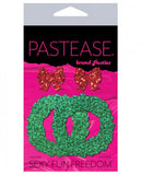 Pastease - Glitter Wreath with Bow - Green/Red