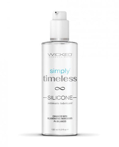 Wicked Simply Timeless Silicone Lubricant - 4 oz