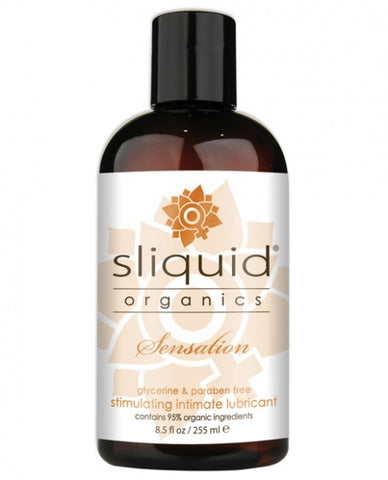 Sliquid Organics Sensation Lubricant - 8.5 oz