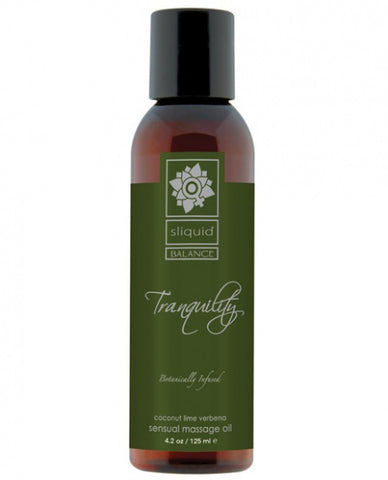 Sliquid Organics Massage Oil - 4.2 oz Tranquility