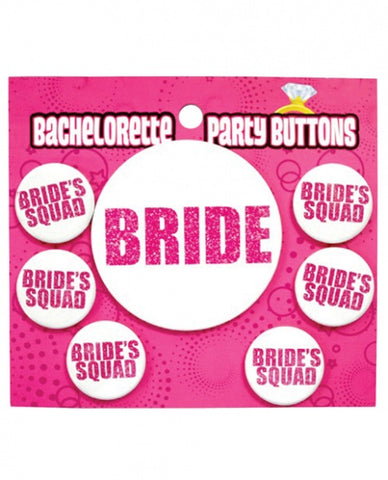 Bachelorette Party Button - Bride/Bride's Squad