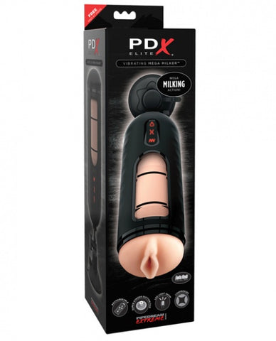 PDX Elite Vibrating Mega Milker Stroker