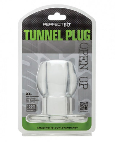 Perfect Fit Tunnel Plug XLarge - Clear