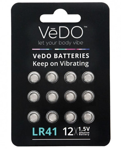 Vedo LR41 Batteries - 1.5V Pack of 12