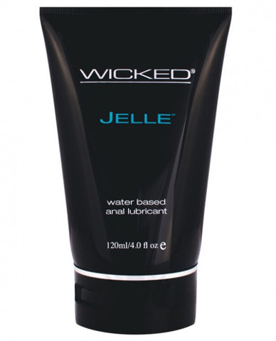 Wicked Sensual Care Jelle Waterbased Anal Lubricant - 4 oz Fragrance Free