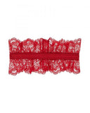 Anais Lace Garter - Scarlet -