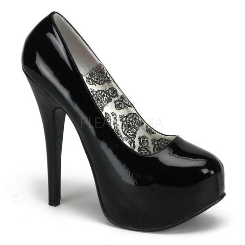 Black - Patent Leather Pump - Size