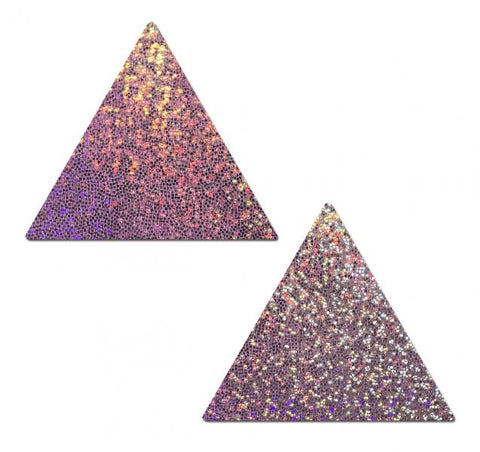 Pastease - Trippy Triangle - Lilac Glitter