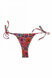 Floral 70's Tie Side Bikini Brief -