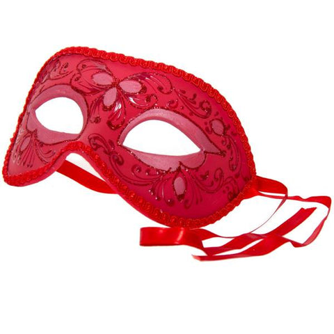 Juliet Venetian Mask - Red