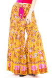 Zoe Pants - Mustard Floral -