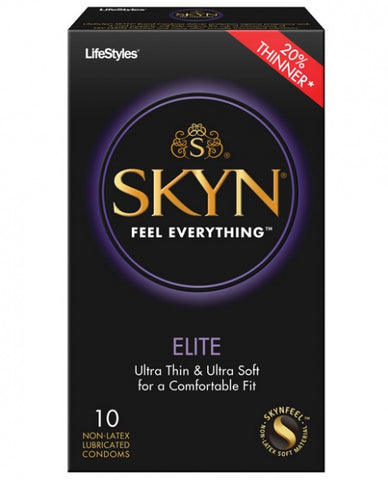 Lifestyles SKYN Elite Ultra Thin Condoms - Pack of 10