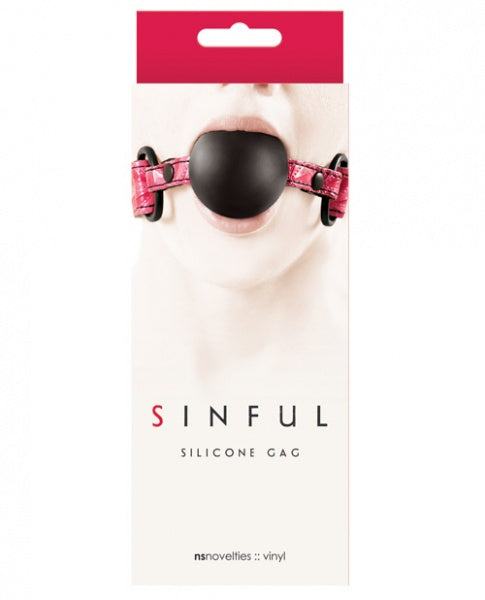 Sinful Soft Silicone Gag - Pink – BB Store